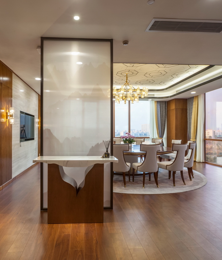 先聲藥業辦公樓設計裝修 vip用餐區-pc